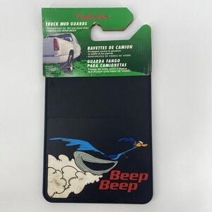 NEW VINTAGE Plasticolor Mud Guards Road Runner 12x18 Truck SUV Black 1993 Flaps
